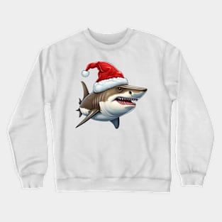 Christmas Shark Crewneck Sweatshirt